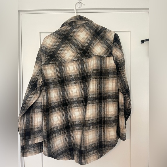 Blank NYC Plaid Shacket in Checked Out - Picture 4 of 4